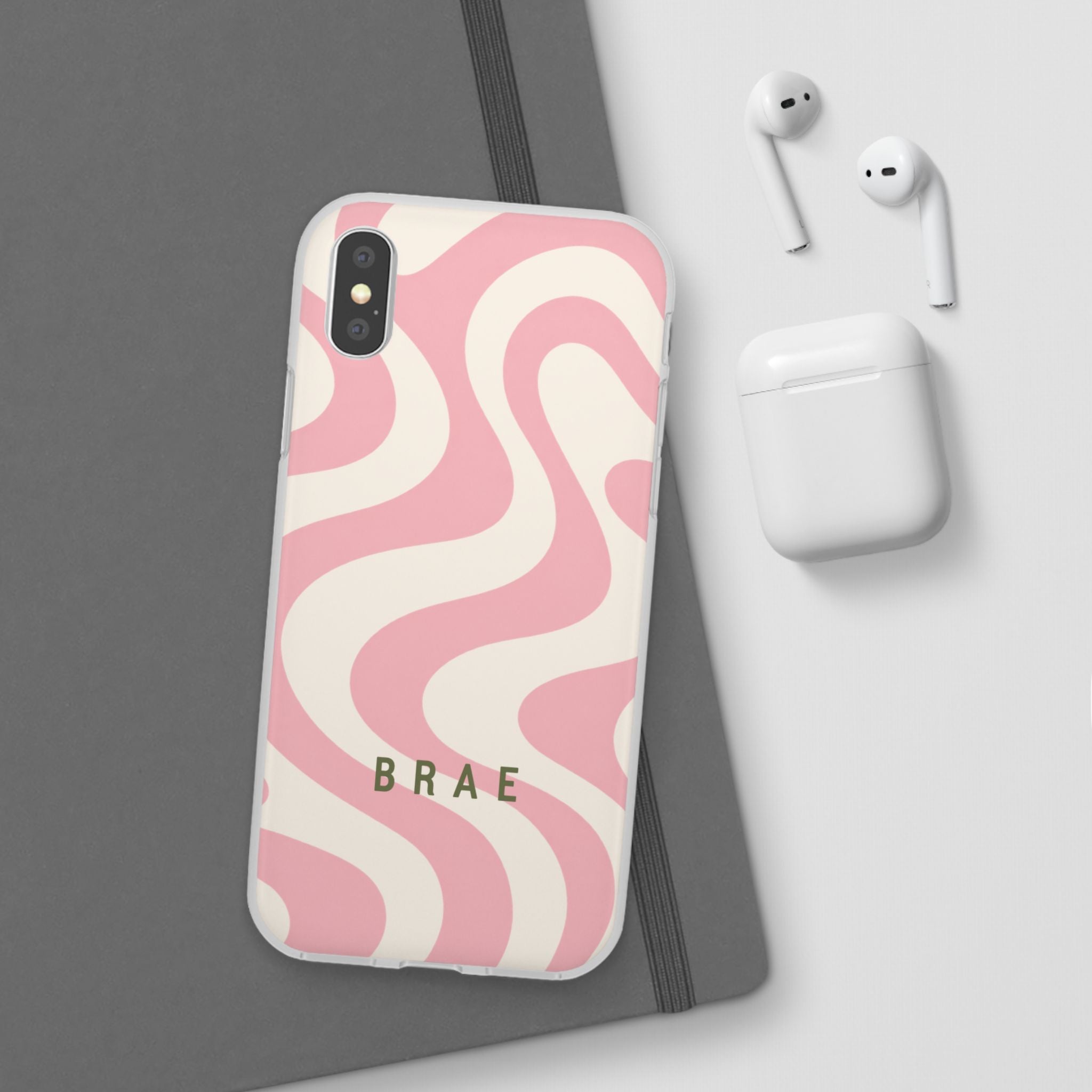 Pink Swirls