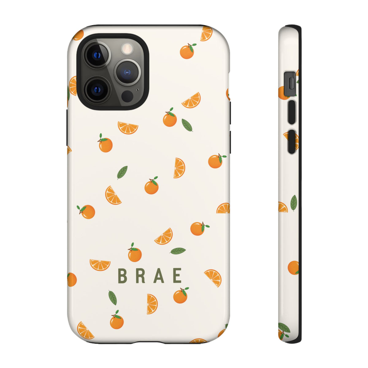Orange and Leaves