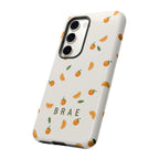 Orange and Leaves