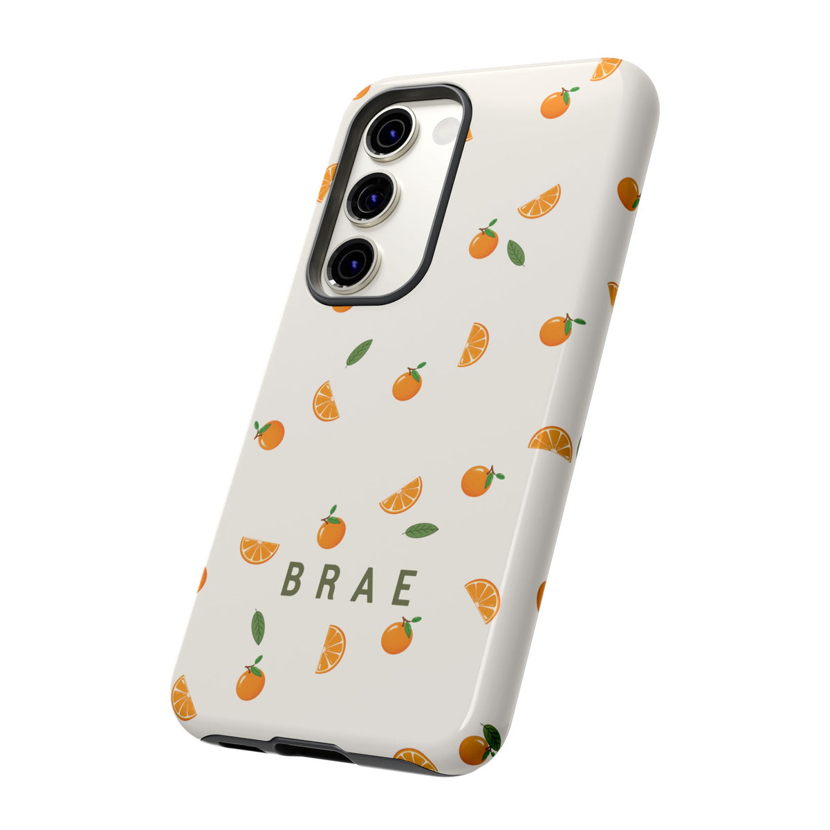 Orange and Leaves