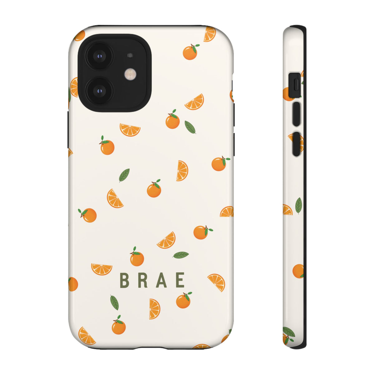 Orange and Leaves