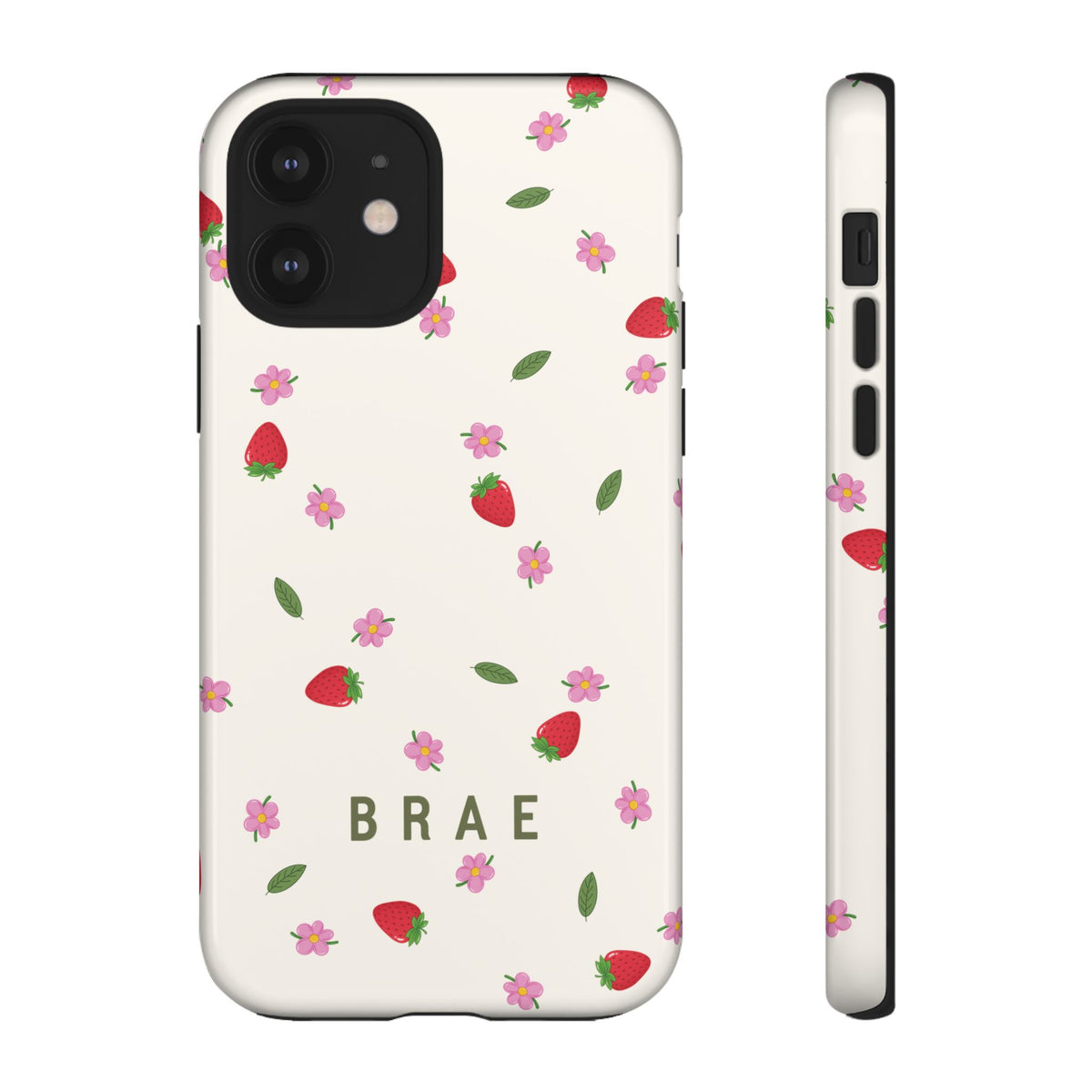 Strawberries and Leaves