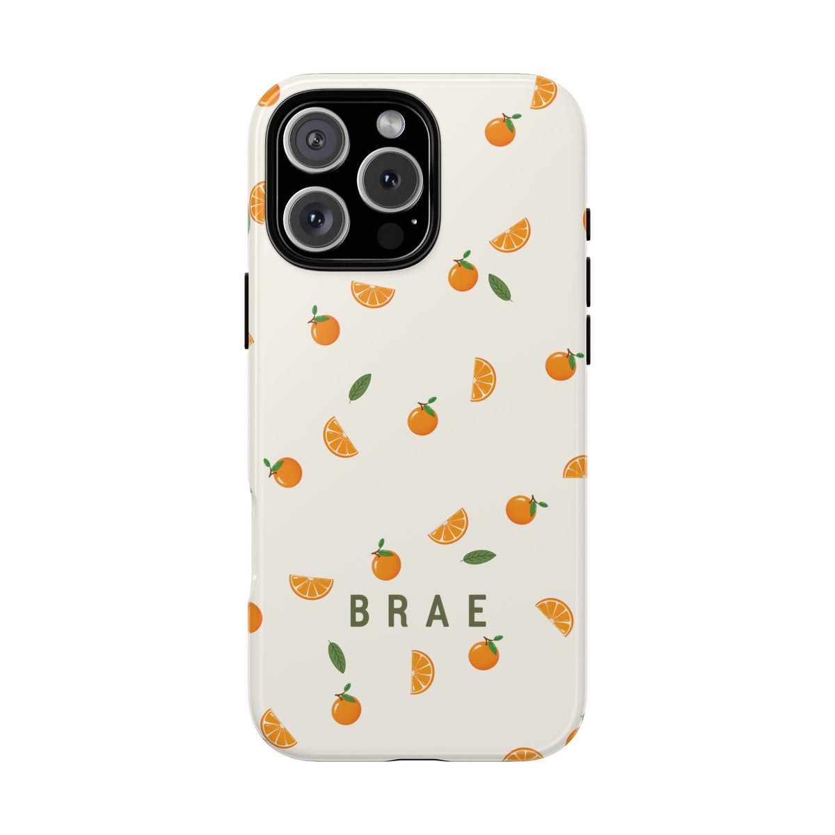 Orange and Leaves