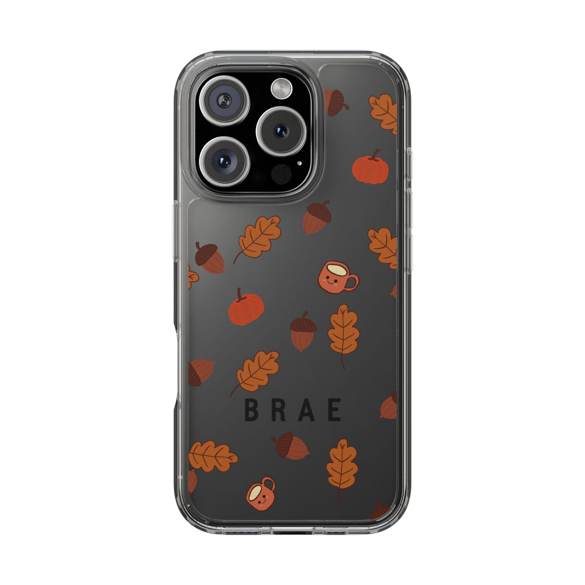 Leaves & Acorns | Clear