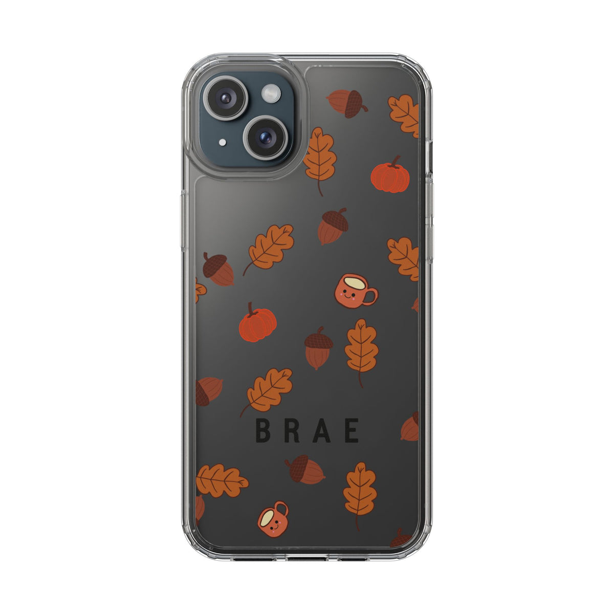 Leaves & Acorns | Clear