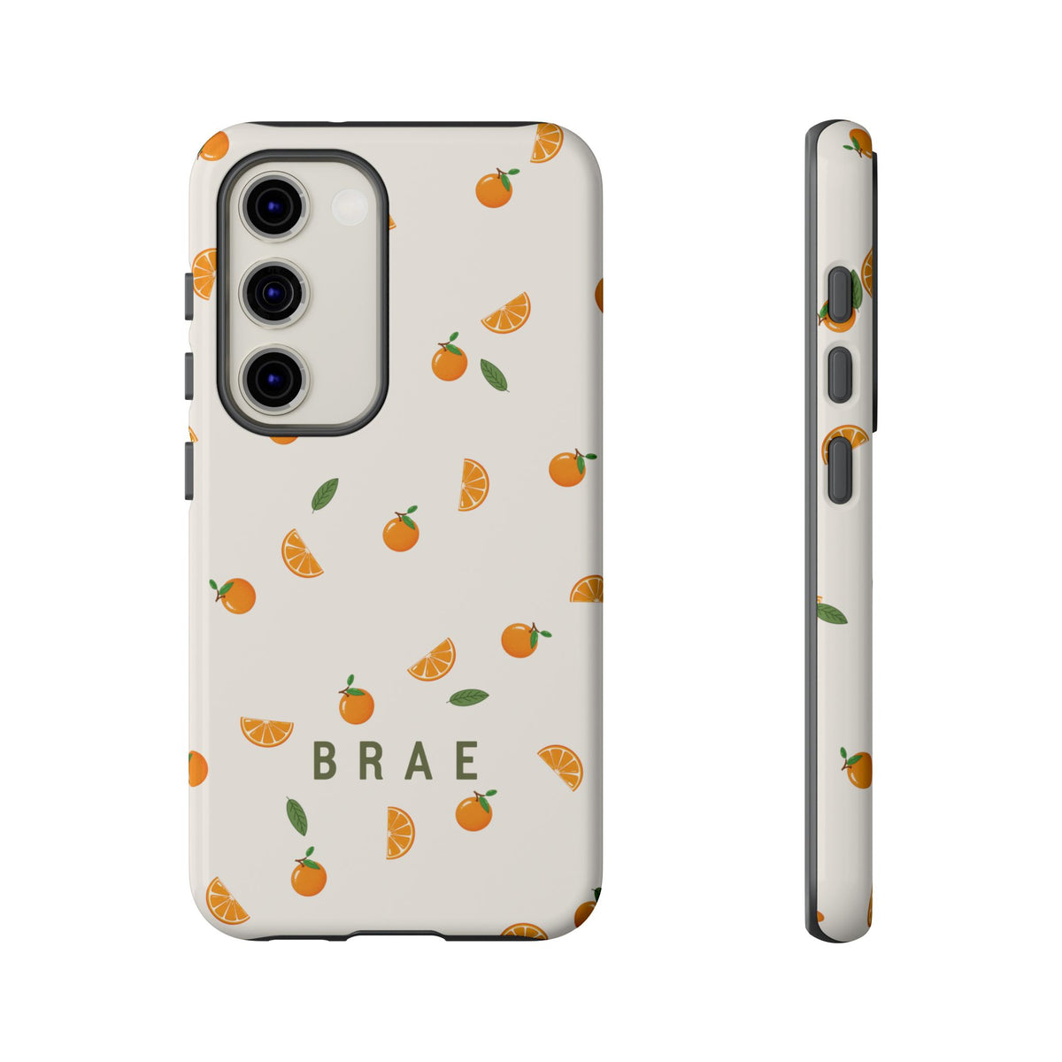 Orange and Leaves