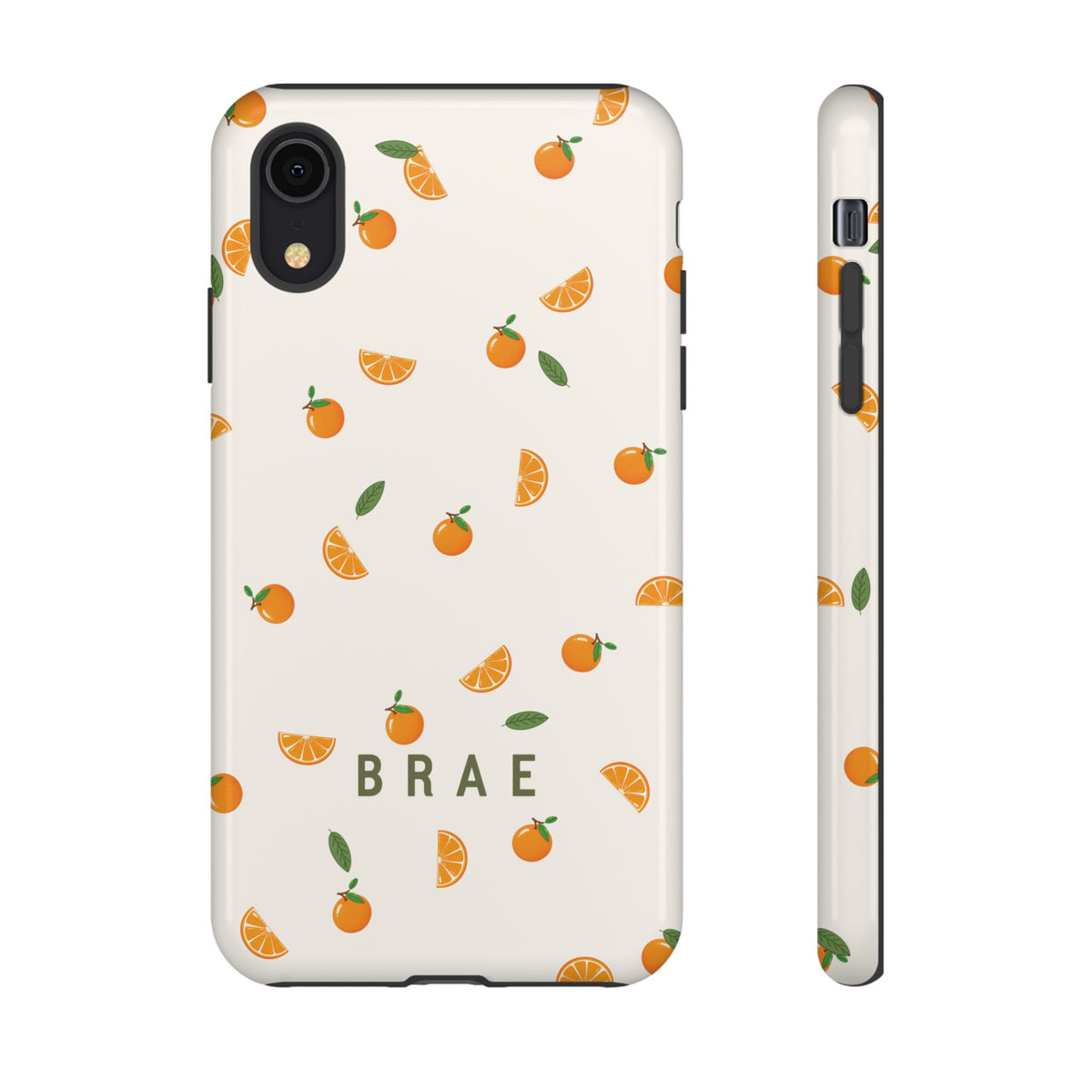 Orange and Leaves