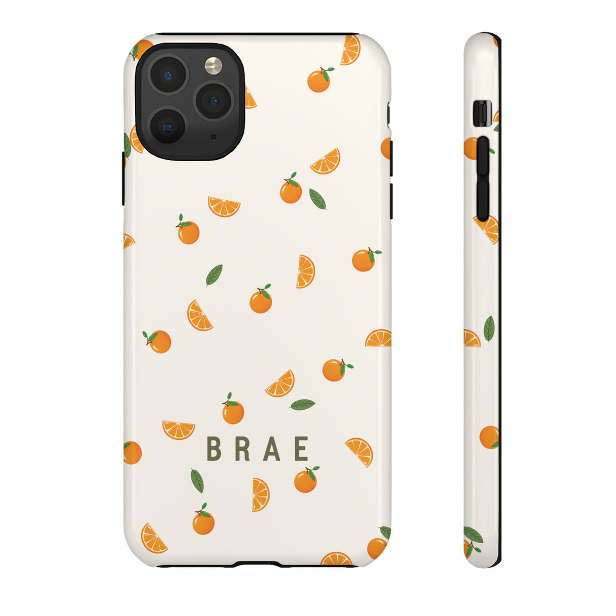 Orange and Leaves