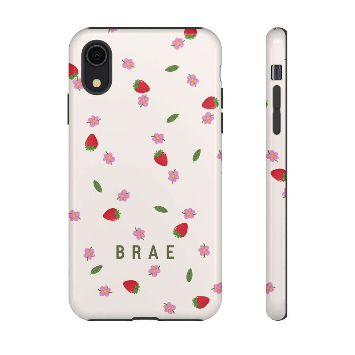 Strawberries and Leaves