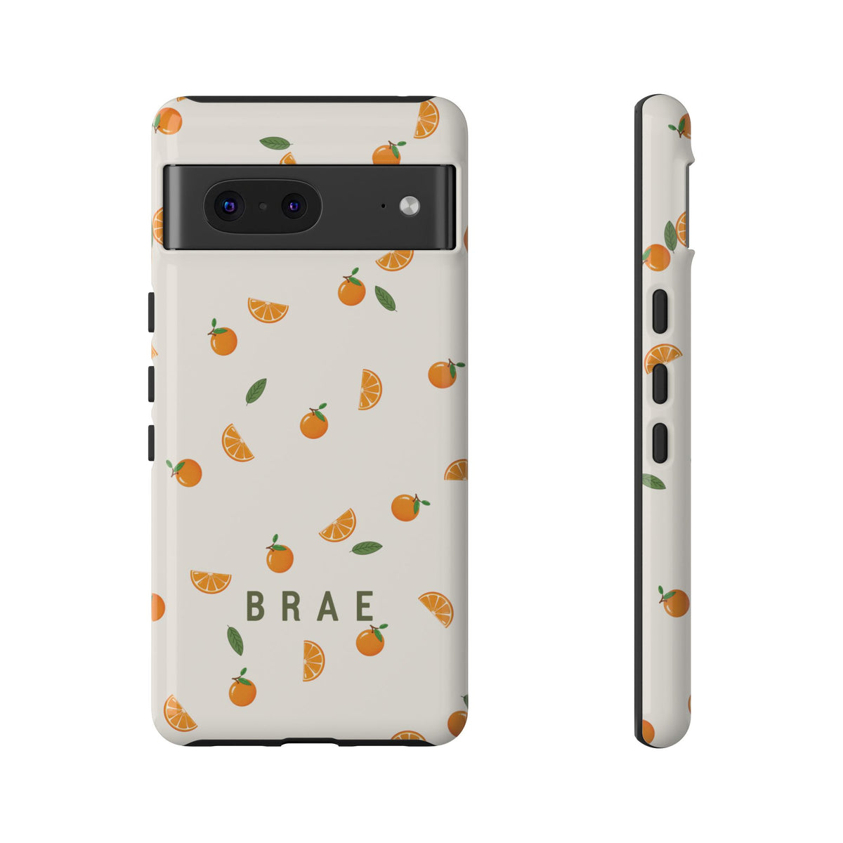 Orange and Leaves