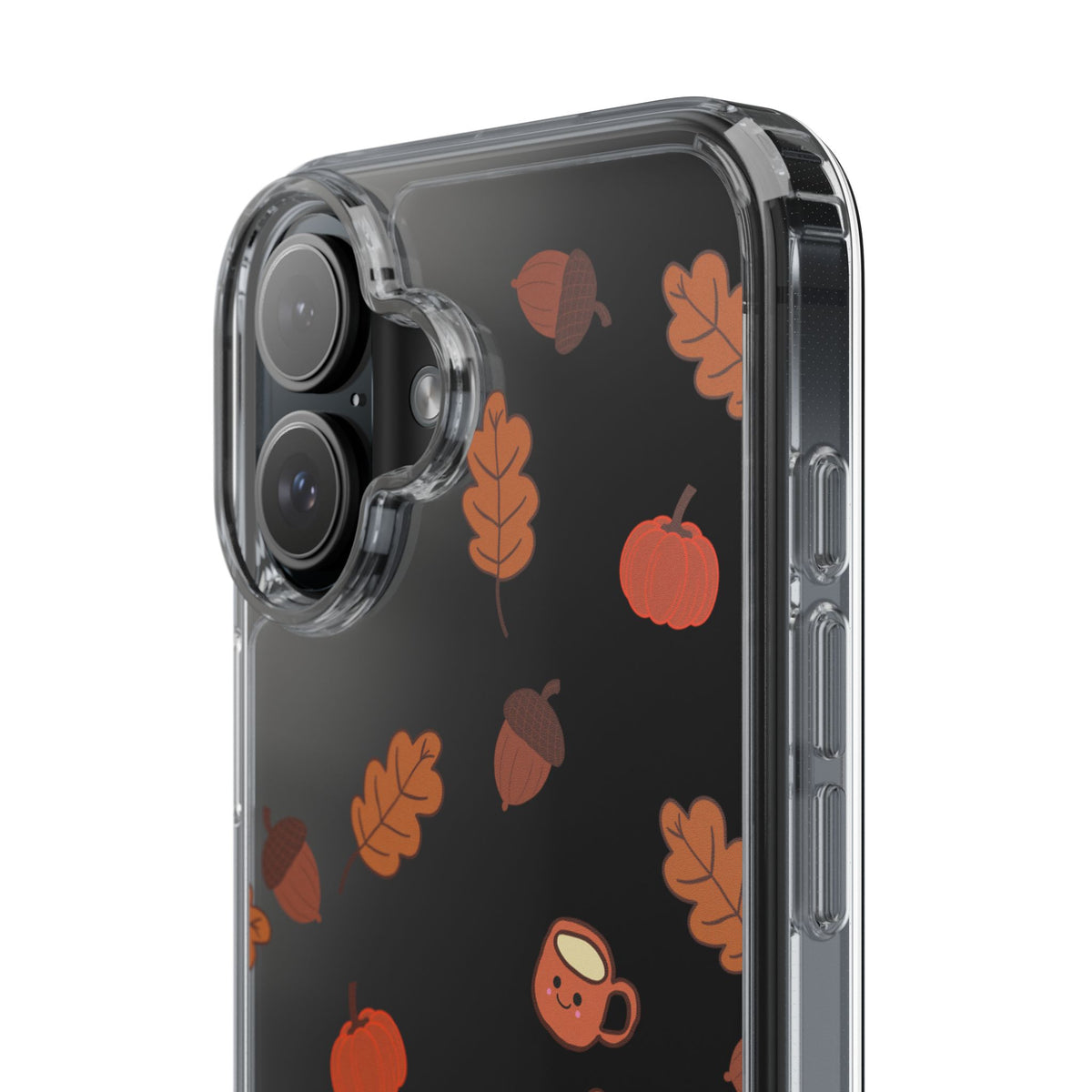 Leaves & Acorns | Clear