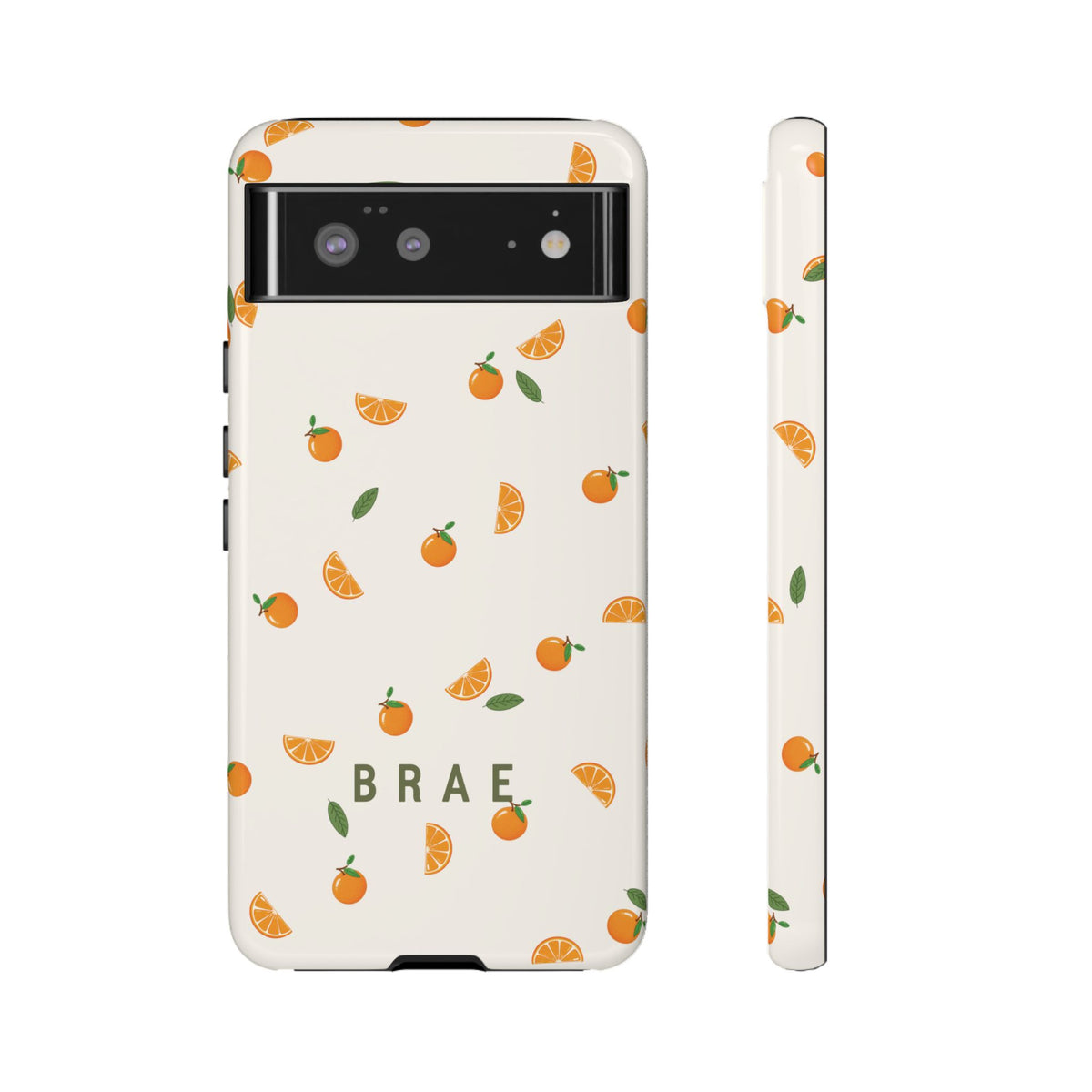 Orange and Leaves