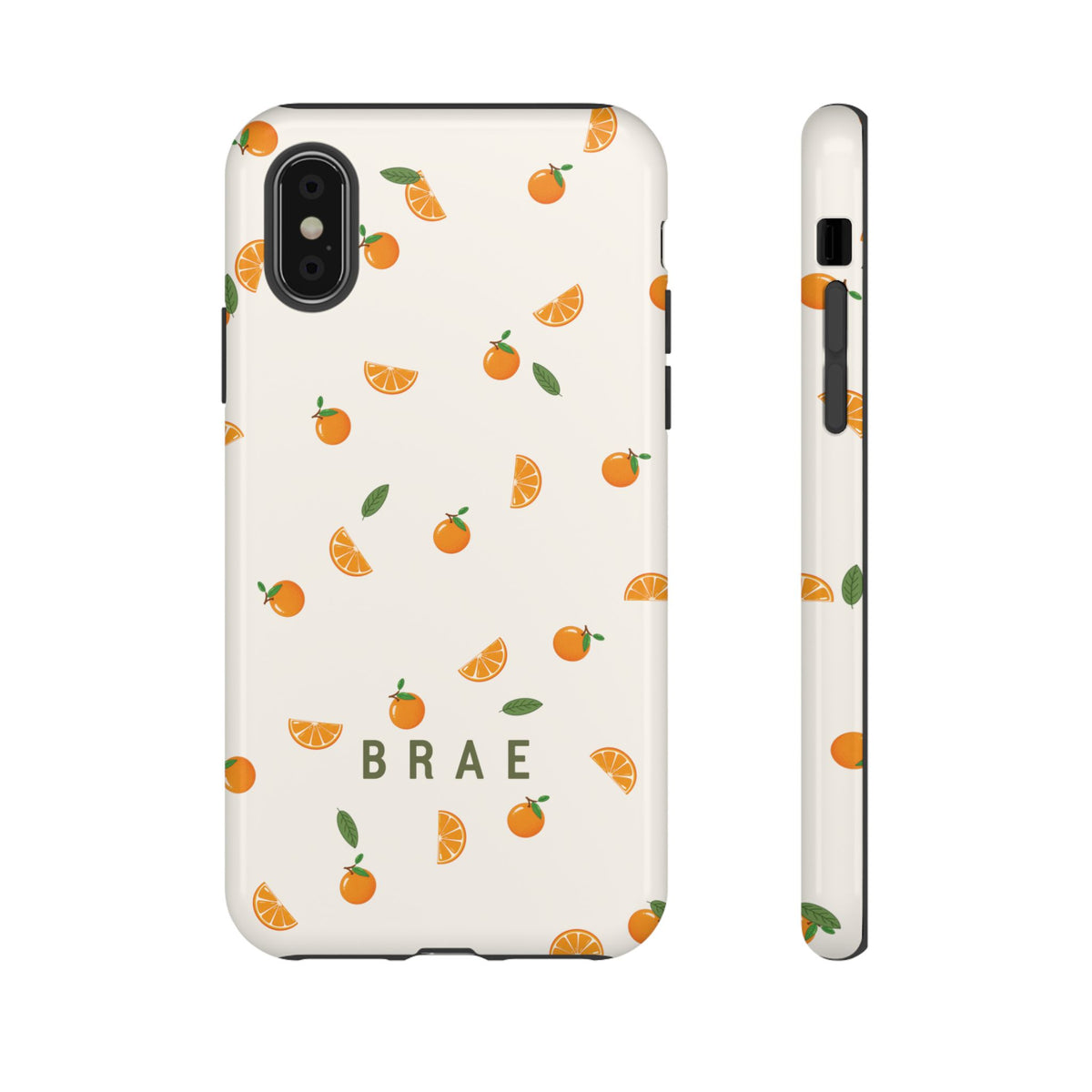 Orange and Leaves