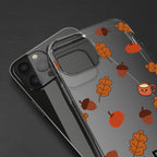 Leaves & Acorns | Clear