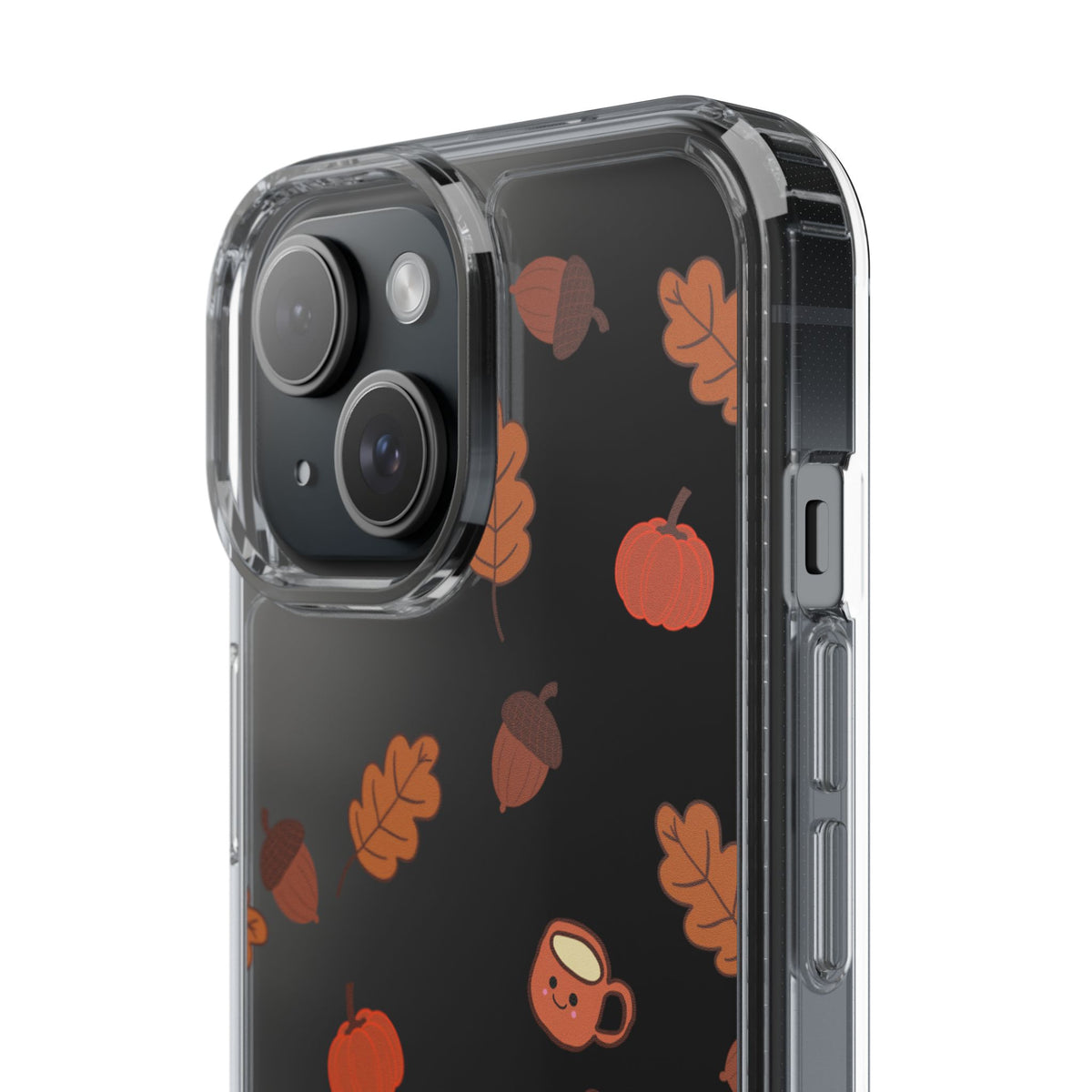 Leaves & Acorns | Clear