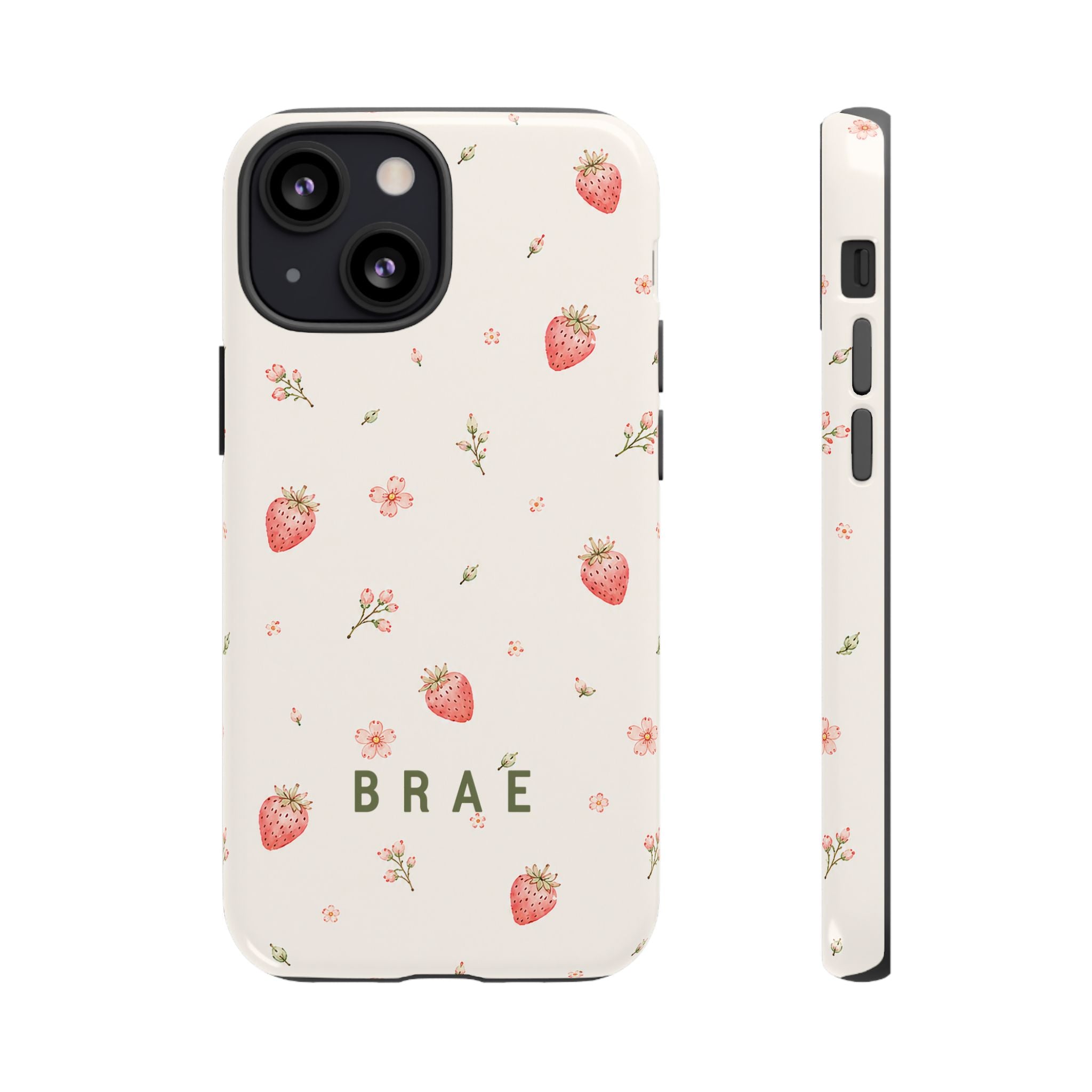 Strawberries and Leaves