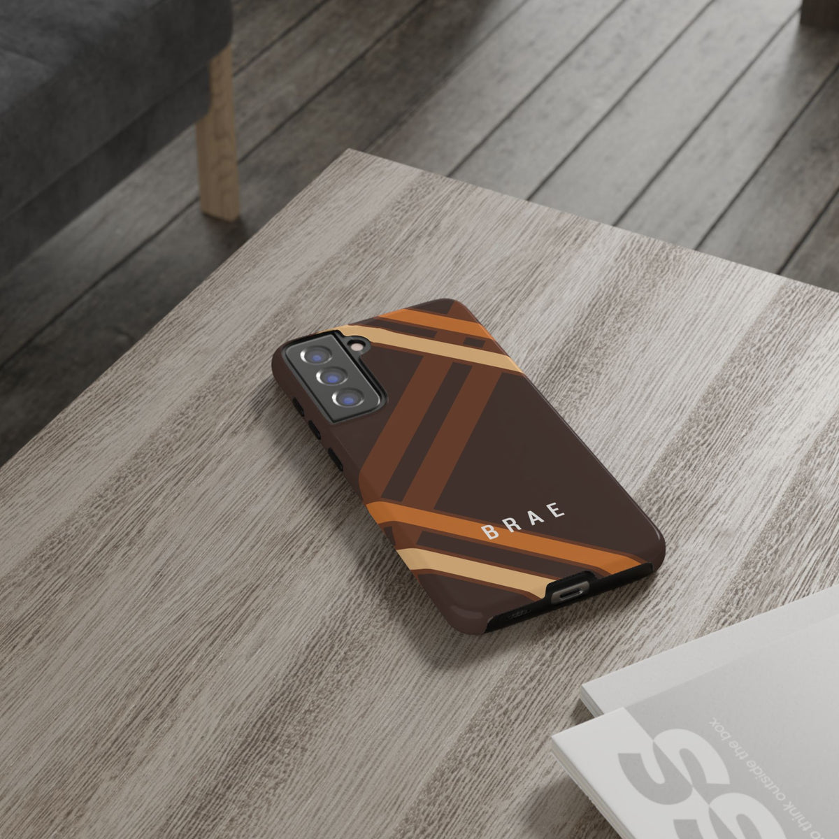 Brown stripes