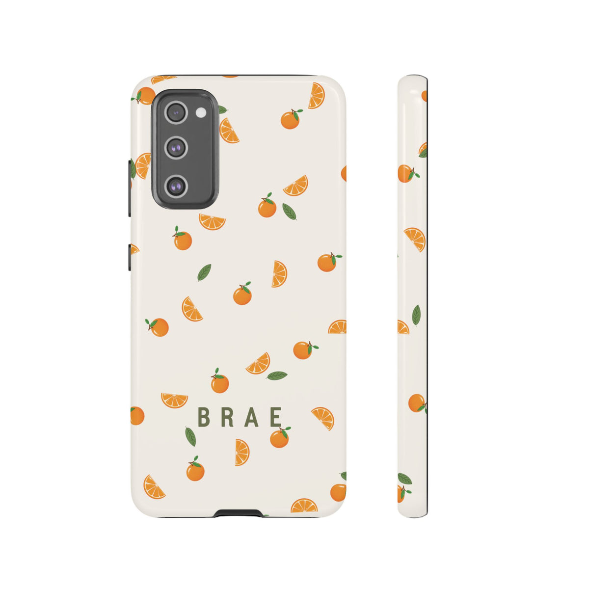 Orange and Leaves