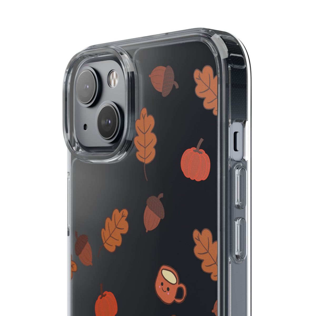Leaves & Acorns | Clear