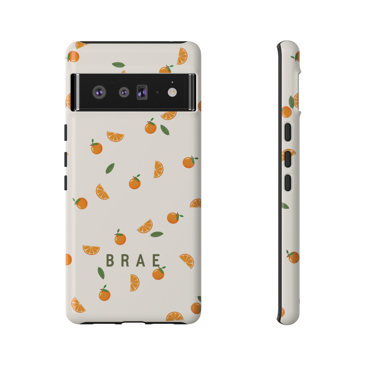 Orange and Leaves