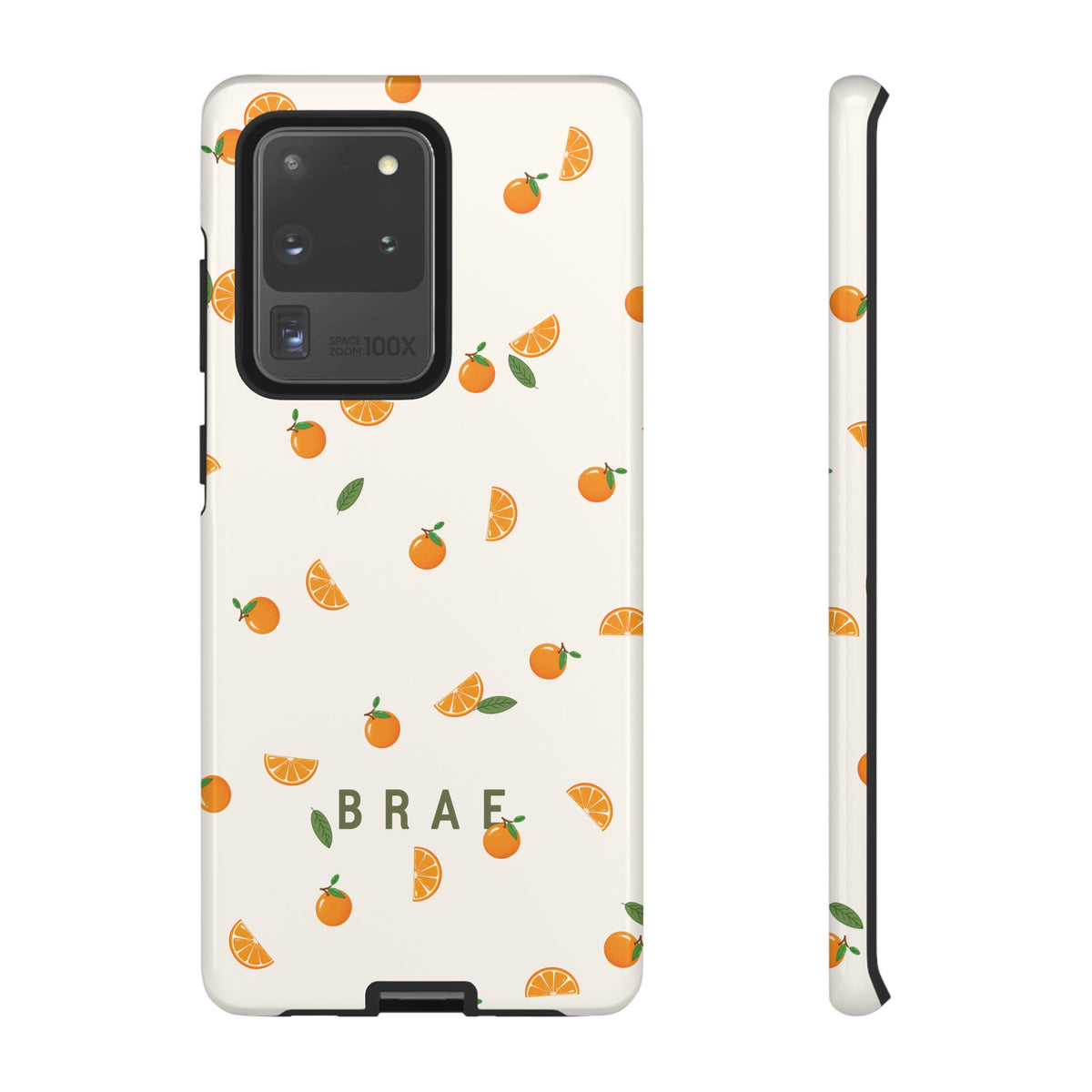 Orange and Leaves
