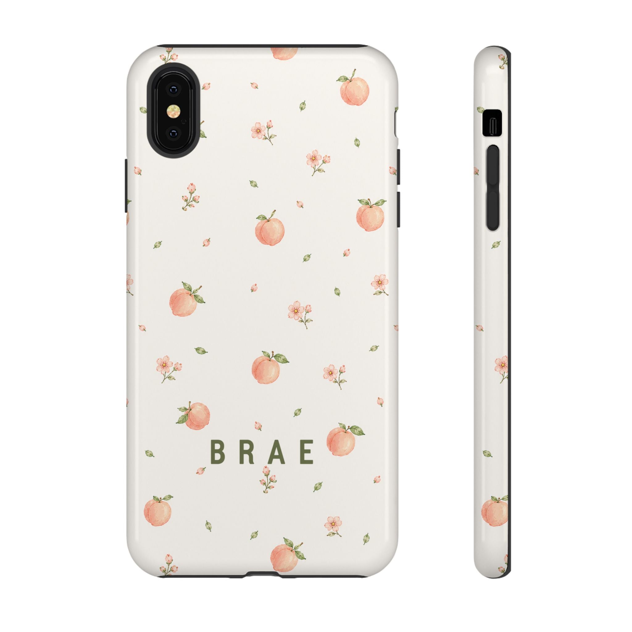 Peaches and Leaves