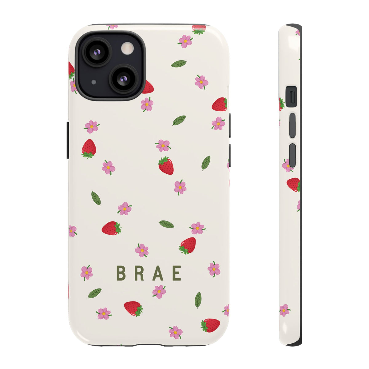 Strawberries and Leaves