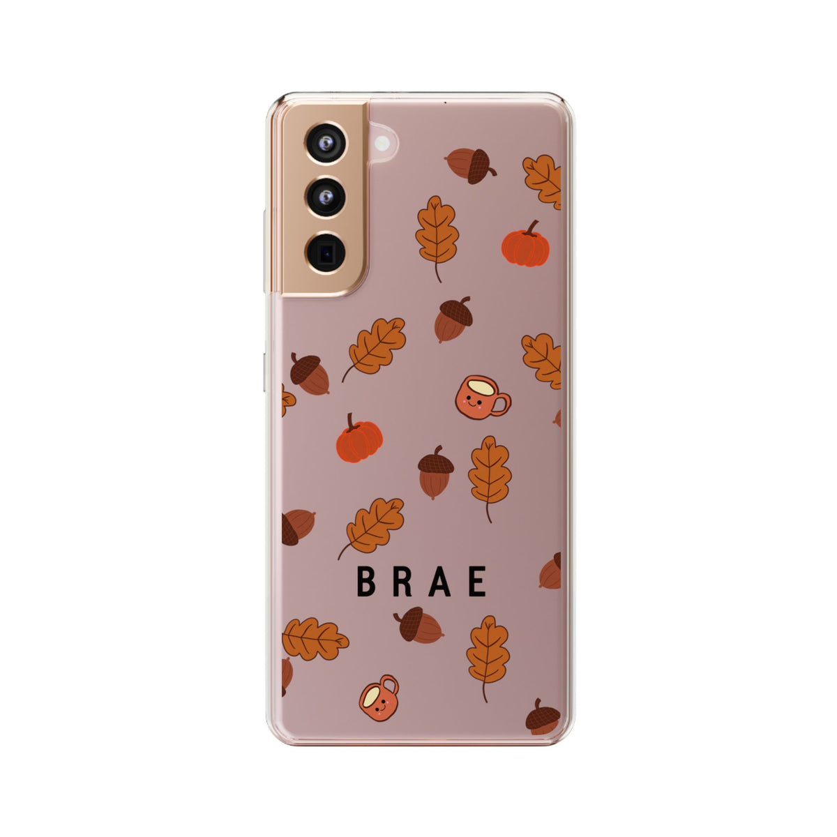 Leaves & Acorns | Clear