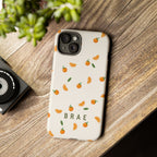 Orange and Leaves