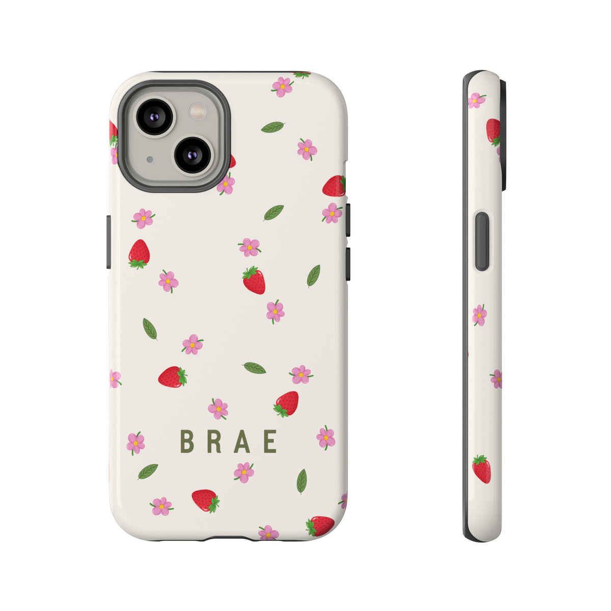 Strawberries and Leaves