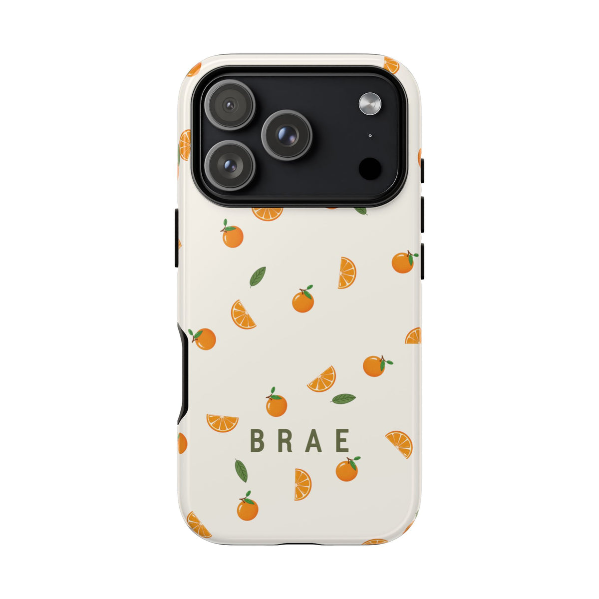 Orange and Leaves