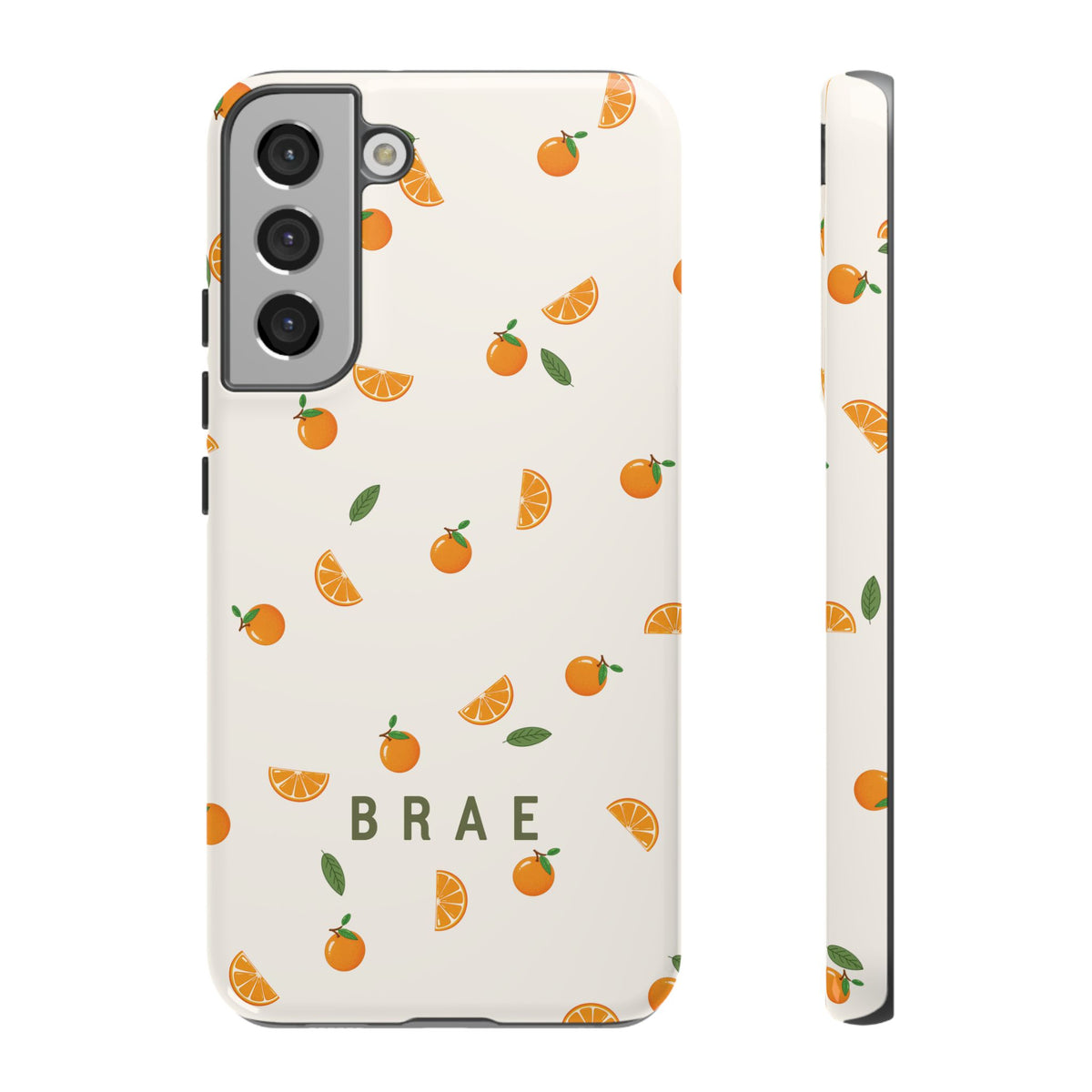 Orange and Leaves