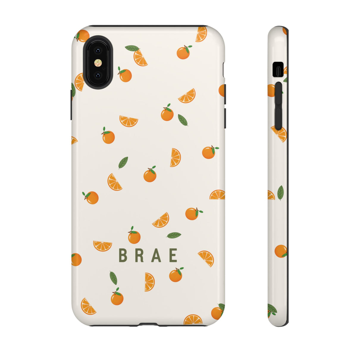 Orange and Leaves
