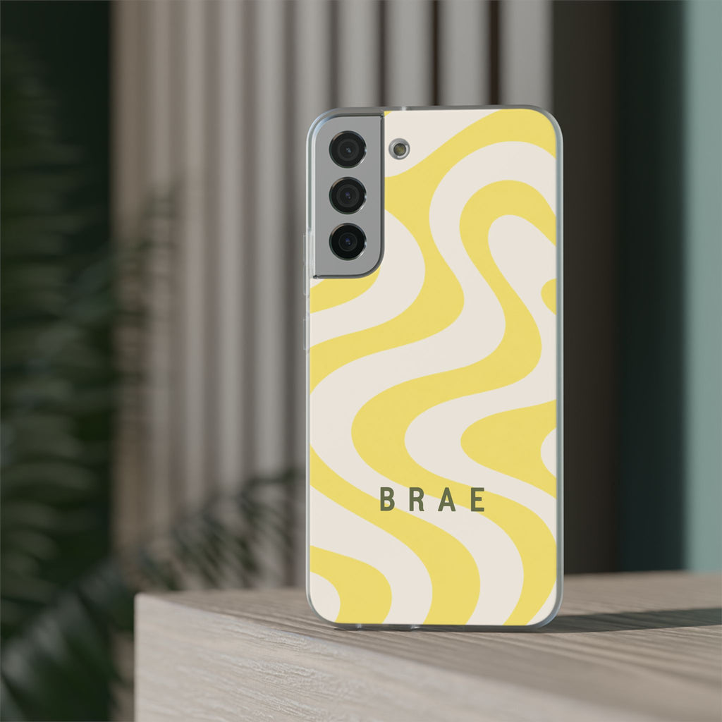 Yellow Swirls