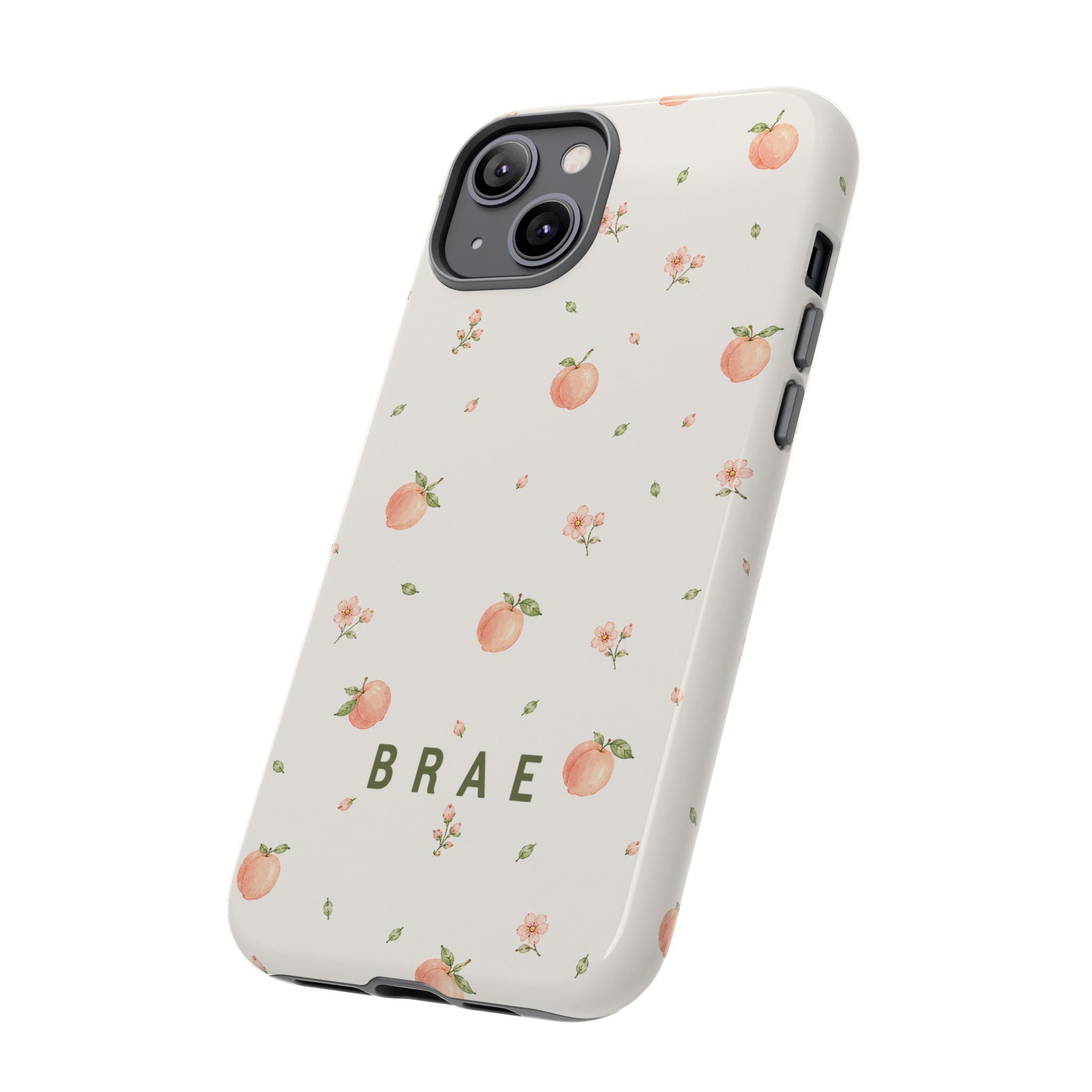 Peaches and Leaves