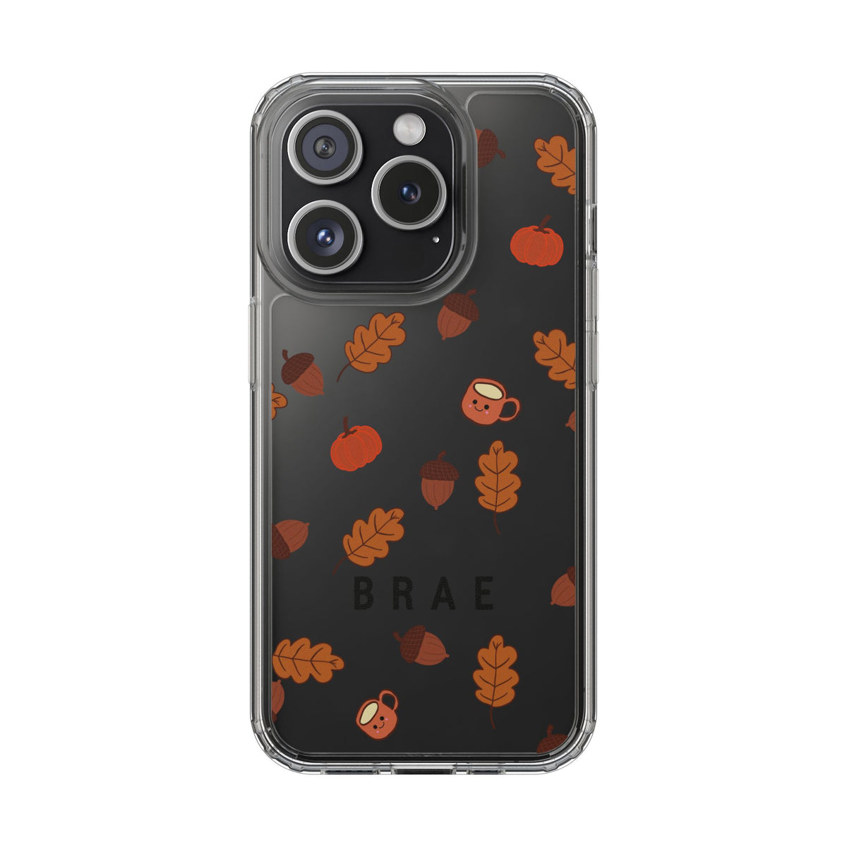 Leaves & Acorns | Clear