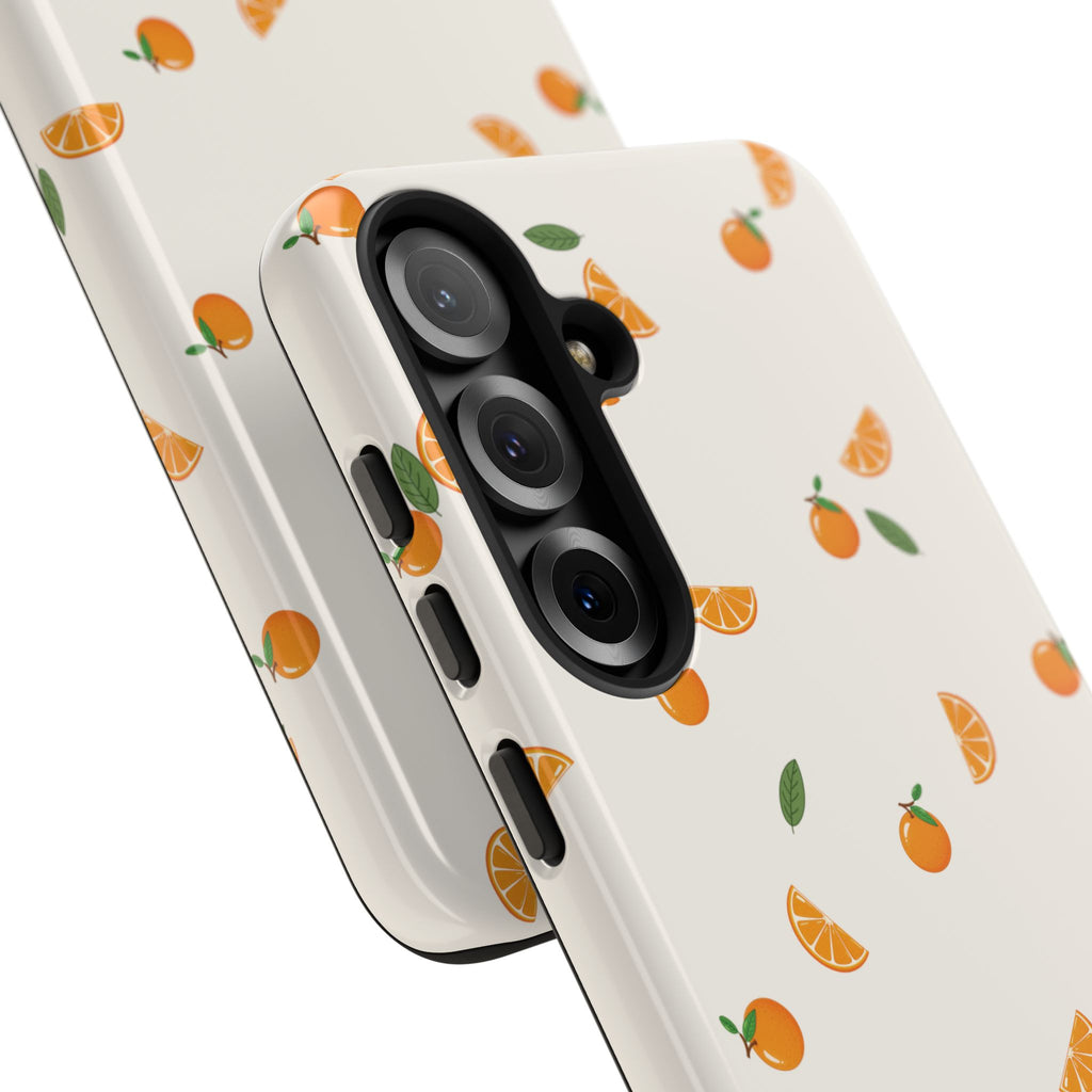 Orange and Leaves