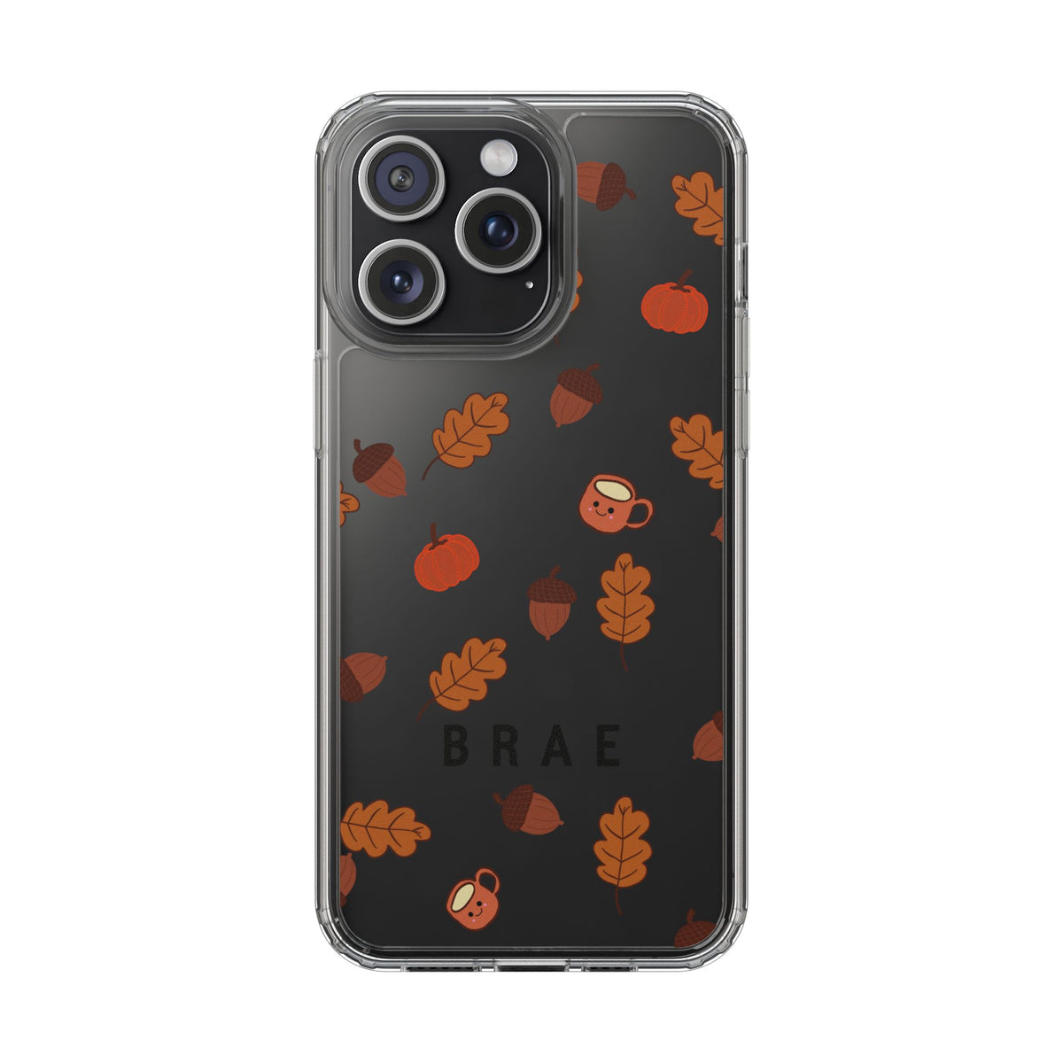 Leaves & Acorns | Clear