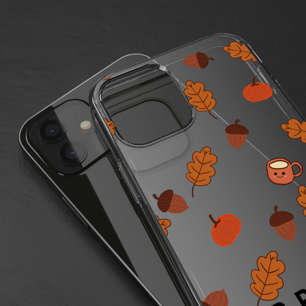 Leaves & Acorns | Clear