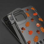 Leaves & Acorns | Clear