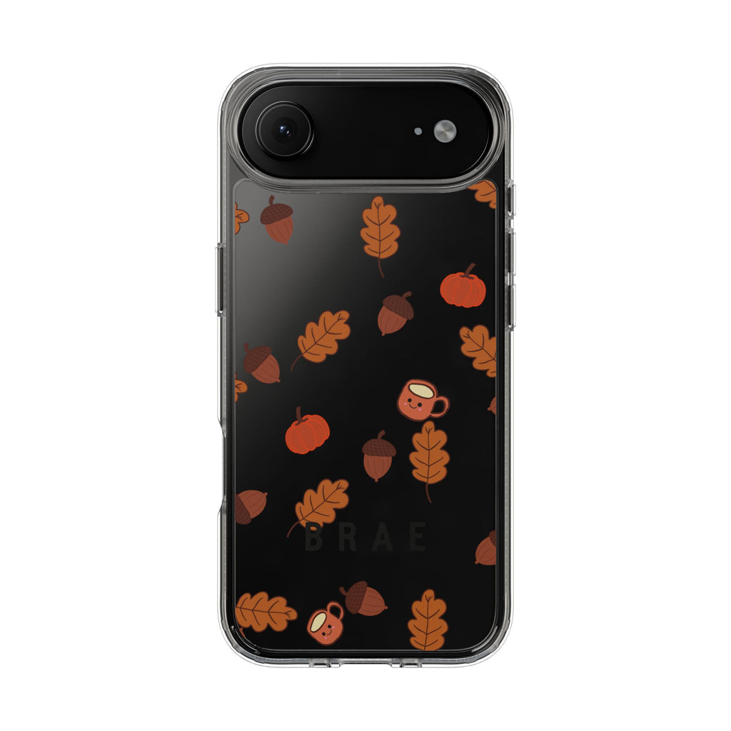 Leaves & Acorns | Clear
