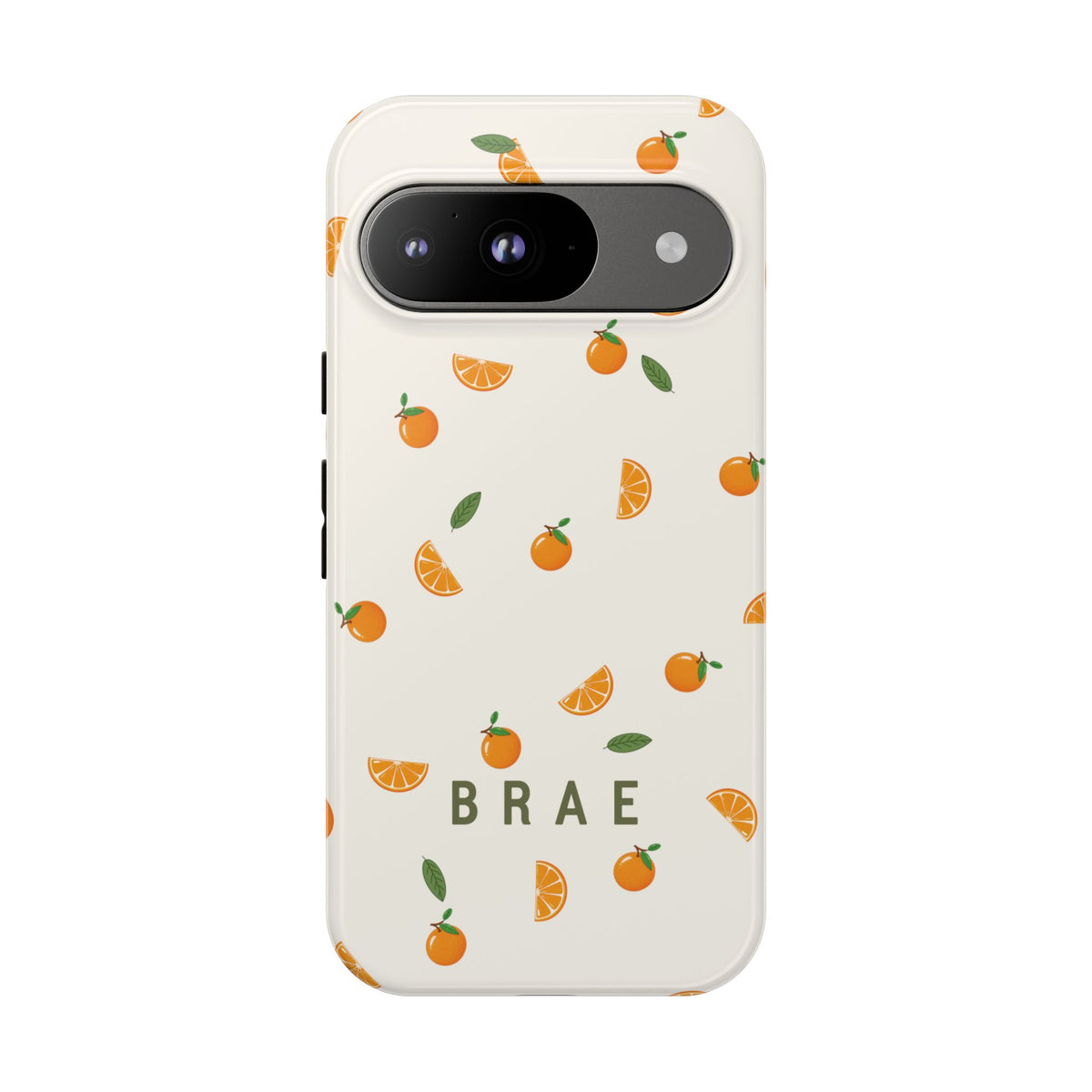 Orange and Leaves