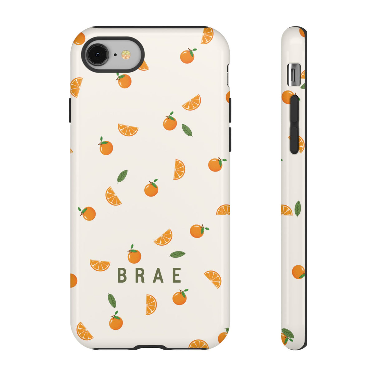 Orange and Leaves